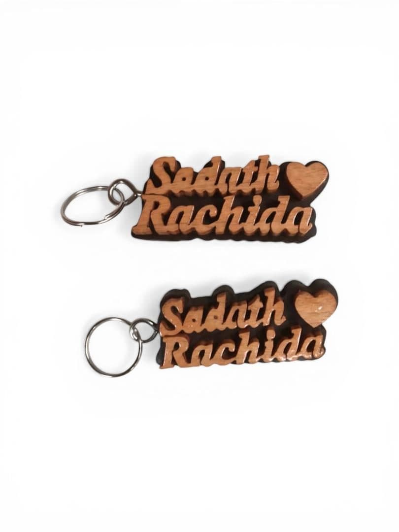 Porte clé de couple